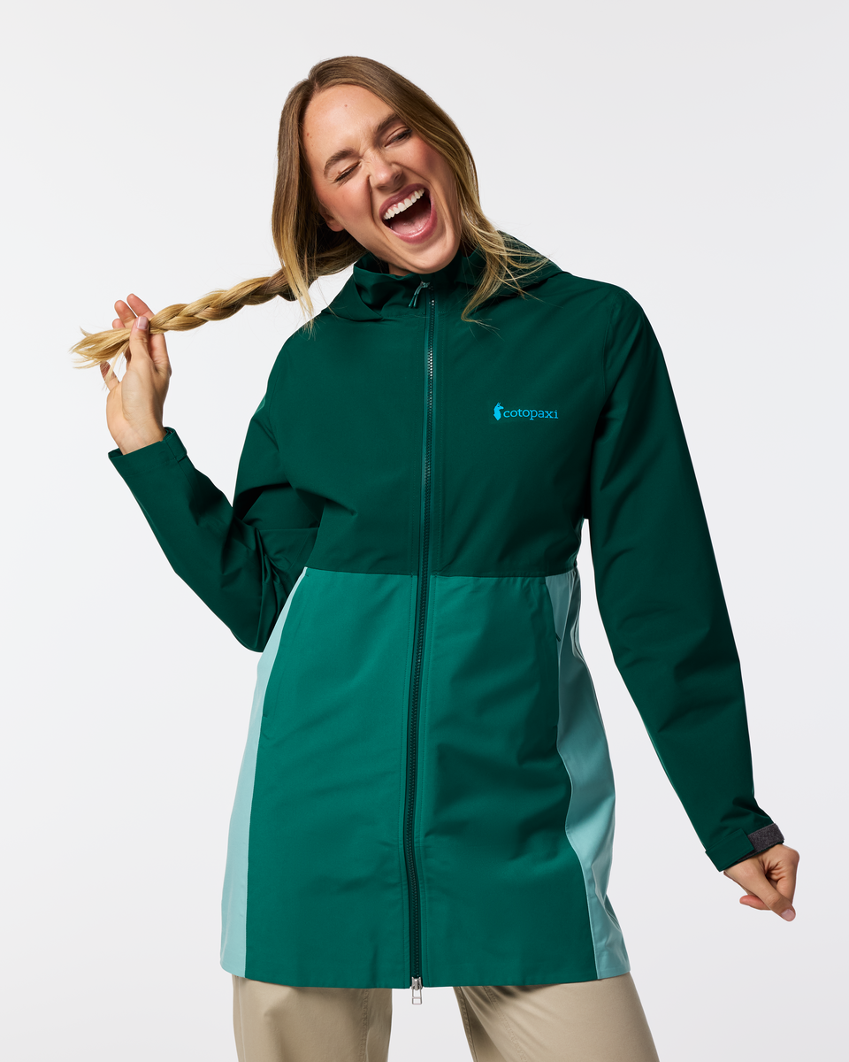 Cielo Rain Trench - Women's - Kale/Malachite - US 4549