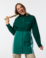 Cielo Rain Trench - Women's - Kale/Malachite - US 4549