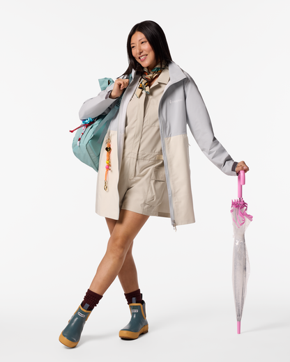 Cielo Rain Trench - Women's - Vapor/Chalk - US 6808