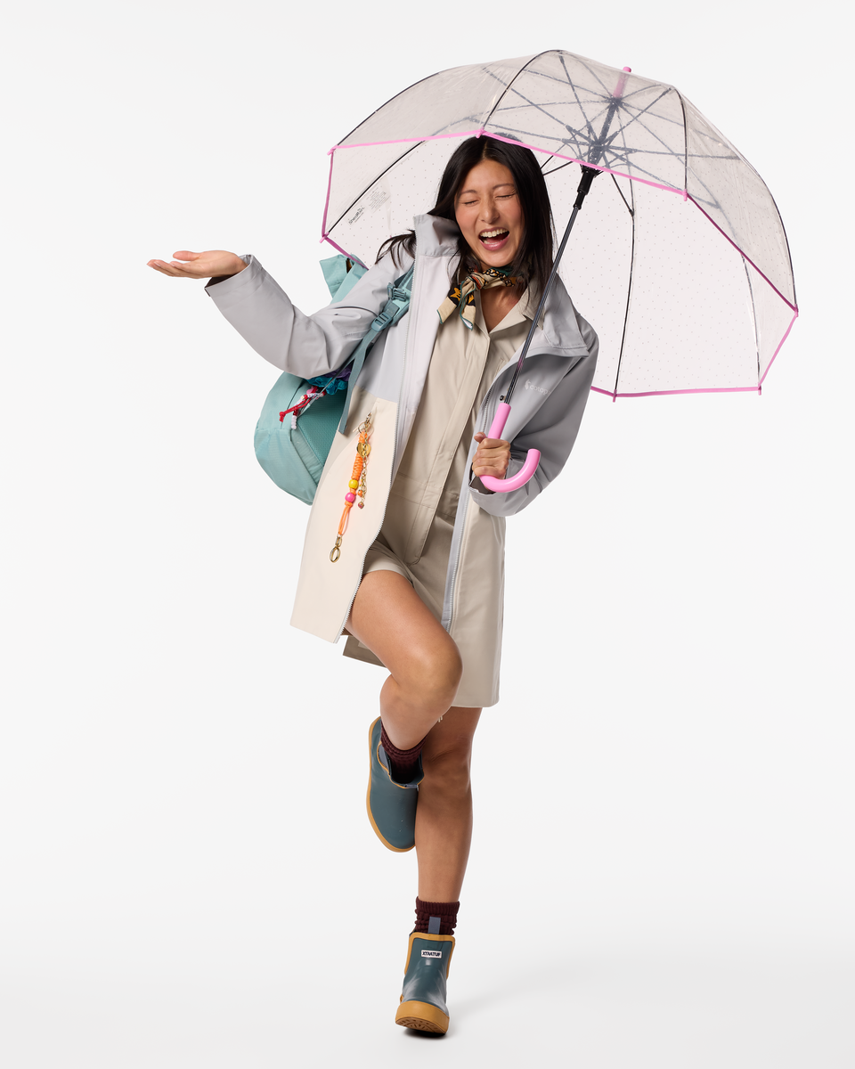 Cielo Rain Trench - Women's - Vapor/Chalk - US 6808