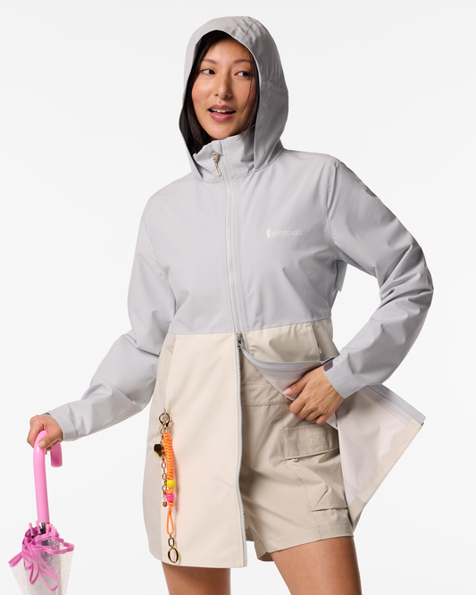 Cielo Rain Trench - Women's - Vapor/Chalk - US 6808
