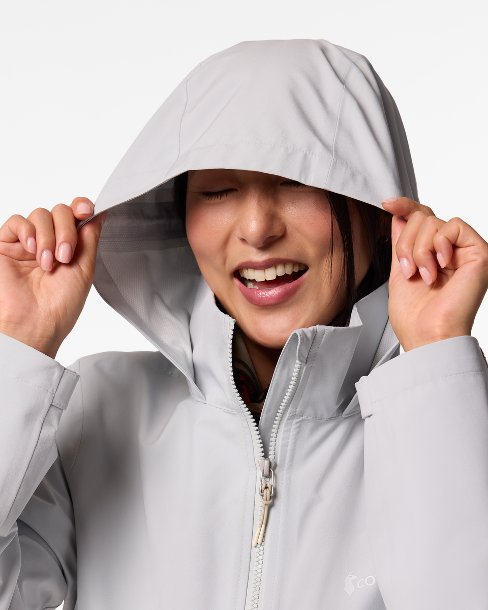 Cielo Rain Trench - Women's - Vapor/Chalk - US 6808