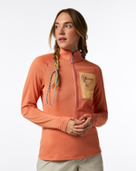 Otero Fleece Half-Zip Pullover - Women's - Grapefruit - US 2079