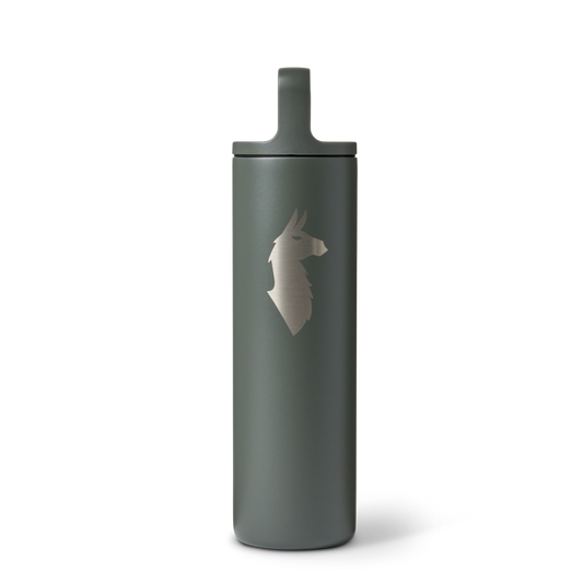 MiiR Llama 20oz Wide Mouth Bottle - Iron - US 3401