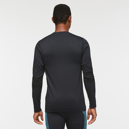 Debajo Seamless Baselayer Crew - Men's - Cotopaxi Black - US 6139