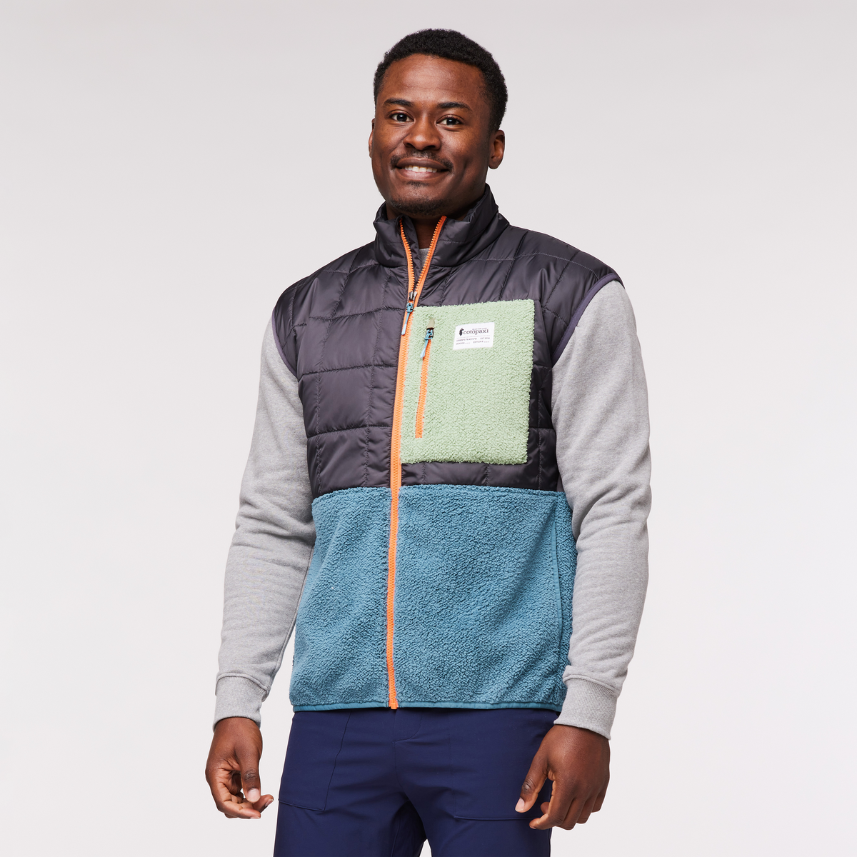 Trico Hybrid Vest - Men's - Graphite/Blue Spruce - US 3055