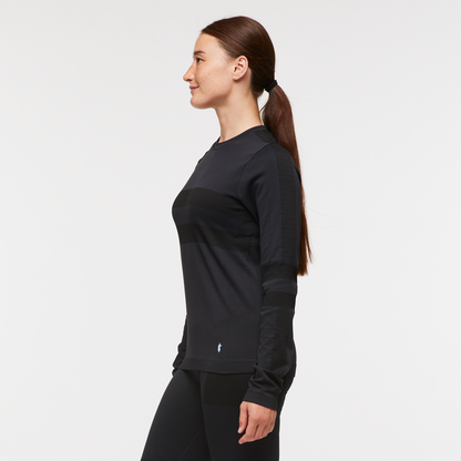 Debajo Seamless Baselayer Crew - Women's - Cotopaxi Black - US 6420