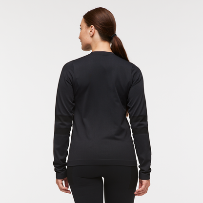 Debajo Seamless Baselayer Crew - Women's - Cotopaxi Black - US 6420