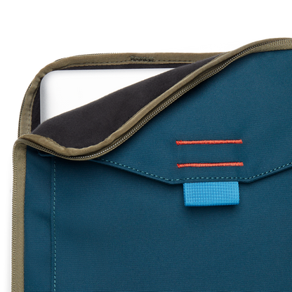 16" Laptop Sleeve - Cada Día - Abyss/Lake - US 6866