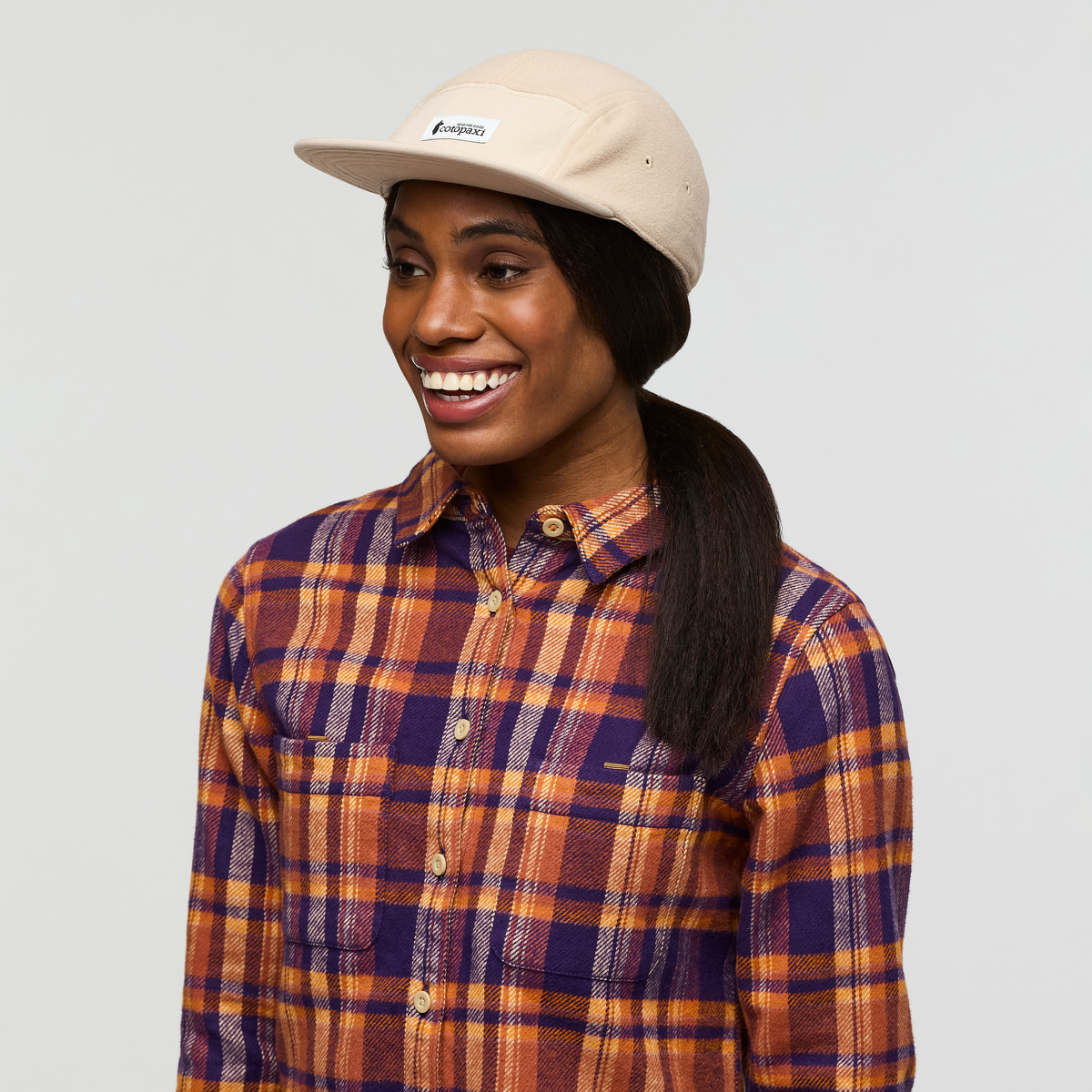Fleece 5-Panel Hat - Oatmeal - US 7126