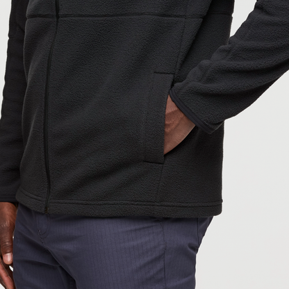 Abrazo Fleece Full-Zip Jacket - Men's - Cotopaxi Black - US 9202