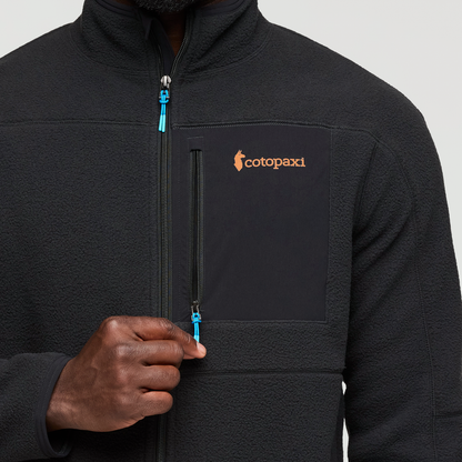 Abrazo Fleece Full-Zip Jacket - Men's - Cotopaxi Black - US 9202