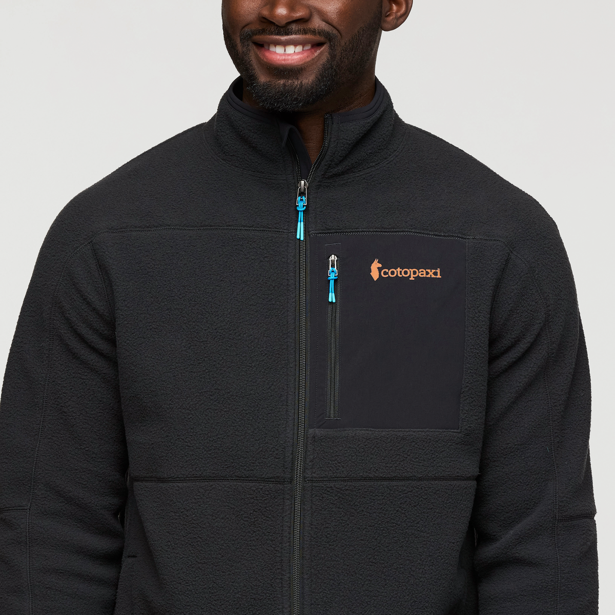 Abrazo Fleece Full-Zip Jacket - Men's - Cotopaxi Black - US 9202