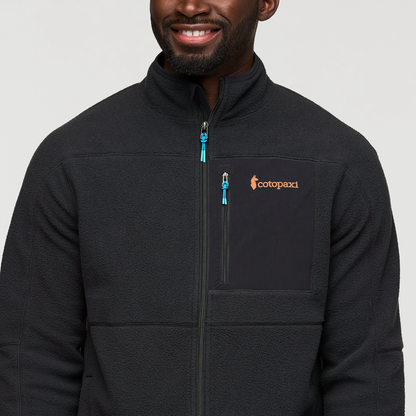Abrazo Fleece Full-Zip Jacket - Men's - Cotopaxi Black - US 9202
