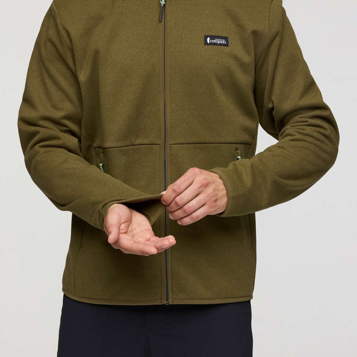 Envo Fleece Full-Zip Jacket - Men's - Heather Live Oak - US 7852