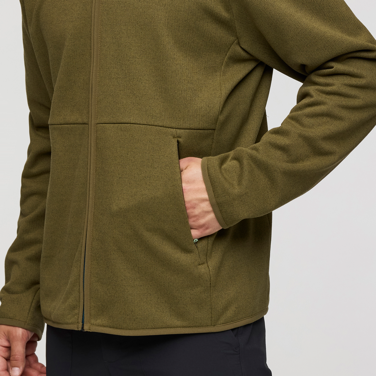 Envo Fleece Full-Zip Jacket - Men's - Heather Live Oak - US 7852