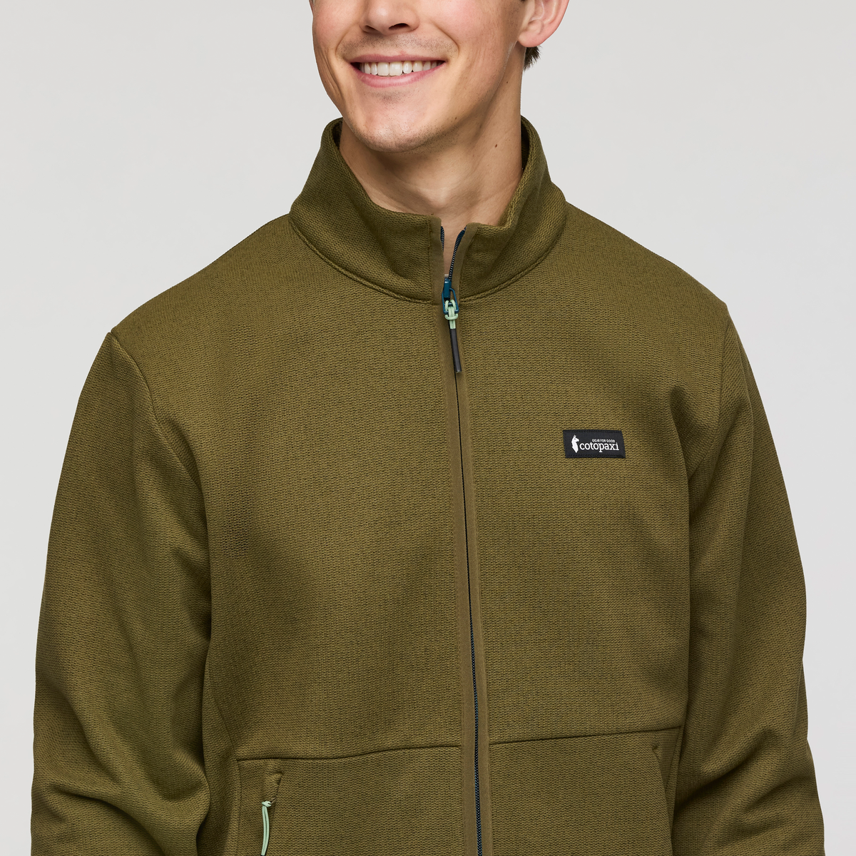 Envo Fleece Full-Zip Jacket - Men's - Heather Live Oak - US 7852