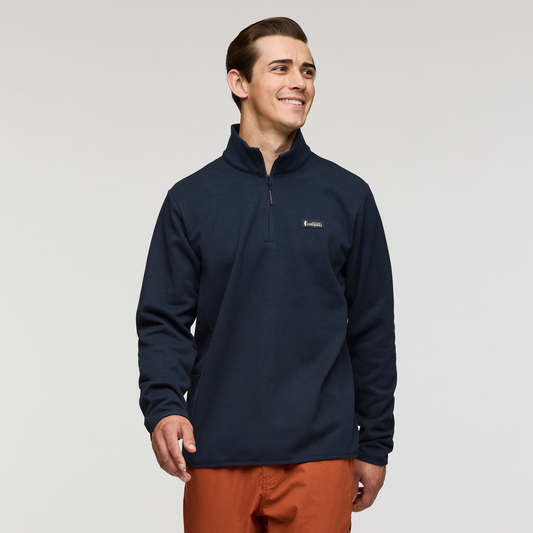 Envo Fleece Quarter-Zip Pullover - Men's - Heather Carbon - US 1730