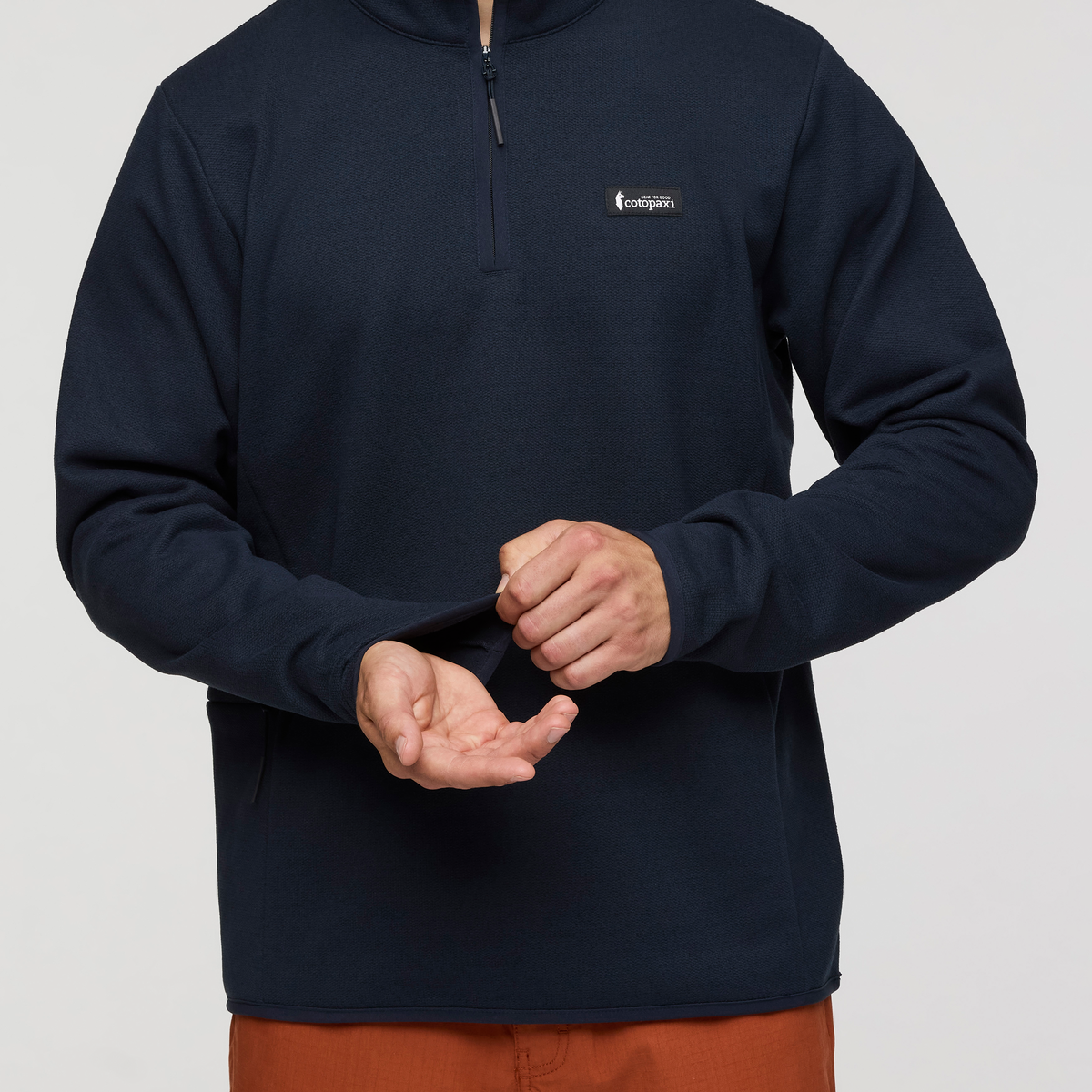 Envo Fleece Quarter-Zip Pullover - Men's - Heather Carbon - US 1730