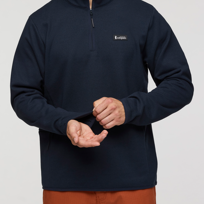 Envo Fleece Quarter-Zip Pullover - Men's - Heather Carbon - US 1730