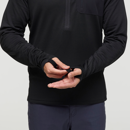 Otero Fleece Half-Zip Pullover - Men's - Cotopaxi Black - US 5587