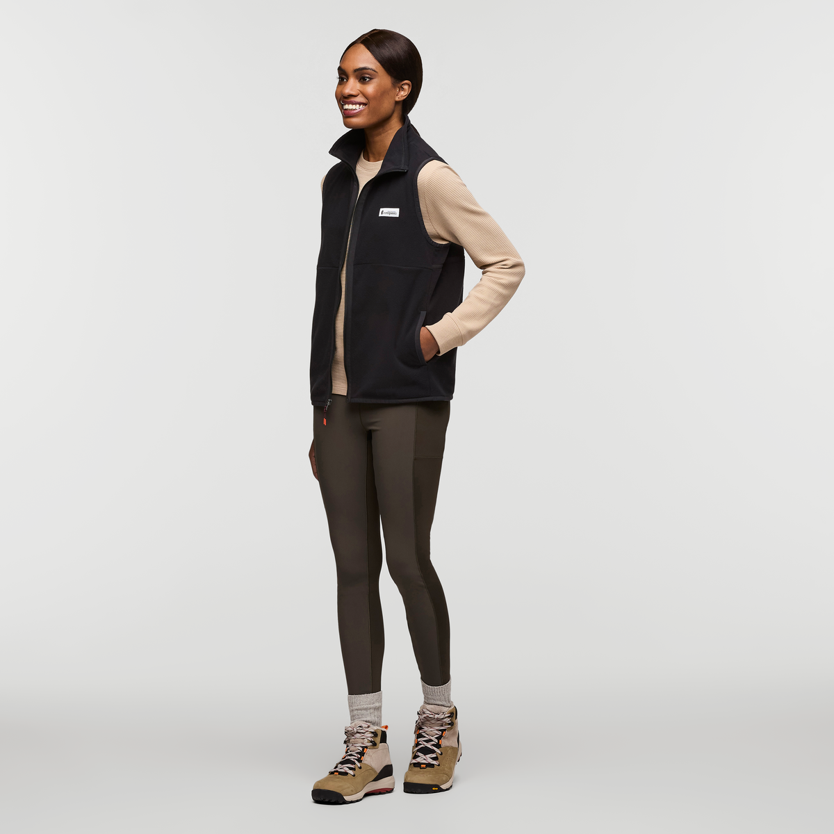 Amado Fleece Vest - Women's - Cotopaxi Black - US 5197