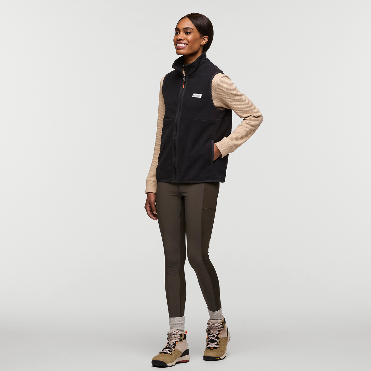 Amado Fleece Vest - Women's - Cotopaxi Black - US 5197