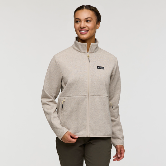 Envo Fleece Full-Zip Jacket - Women's - Heather Cream - US 9101