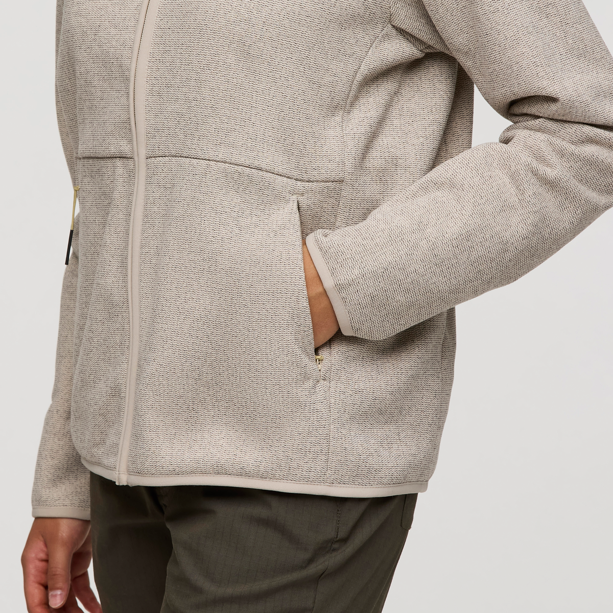 Envo Fleece Full-Zip Jacket - Women's - Heather Cream - US 9101