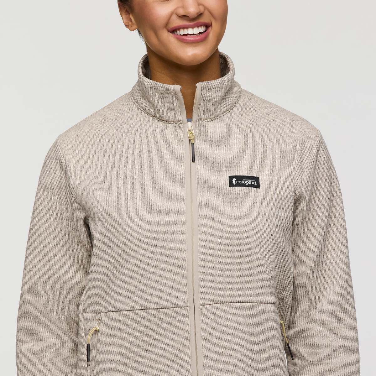 Envo Fleece Full-Zip Jacket - Women's - Heather Cream - US 9101