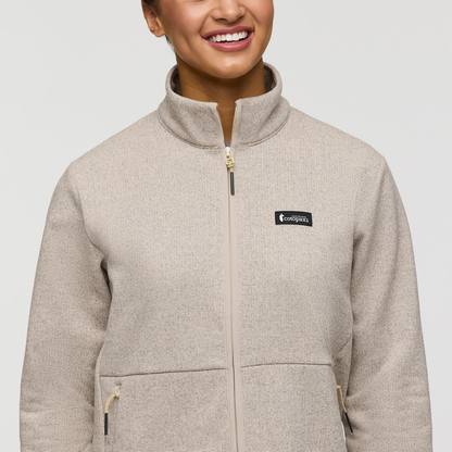 Envo Fleece Full-Zip Jacket - Women's - Heather Cream - US 9101