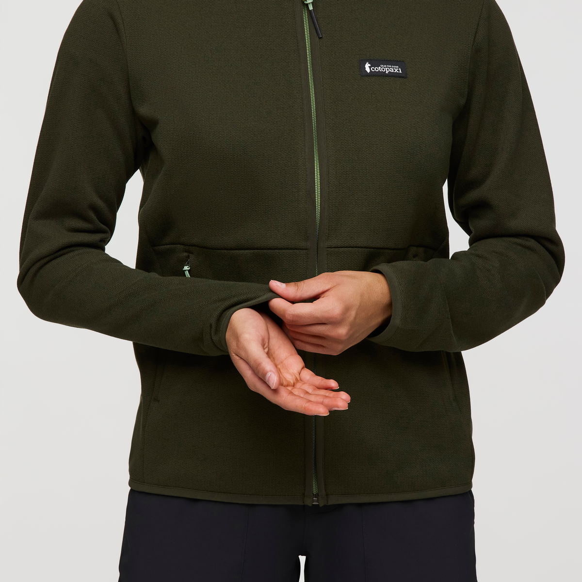 Envo Fleece Full-Zip Jacket - Women's - Heather Woods - US 6835