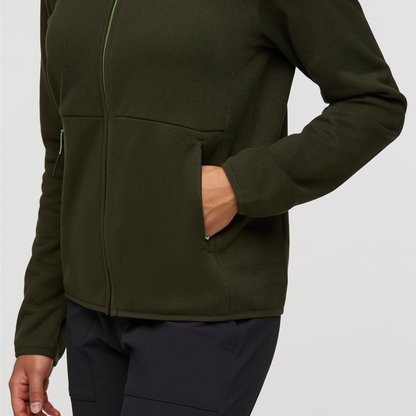 Envo Fleece Full-Zip Jacket - Women's - Heather Woods - US 6835