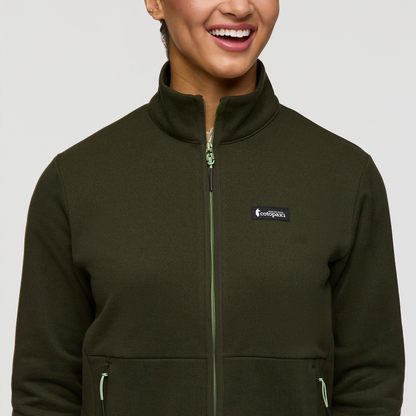 Envo Fleece Full-Zip Jacket - Women's - Heather Woods - US 6835