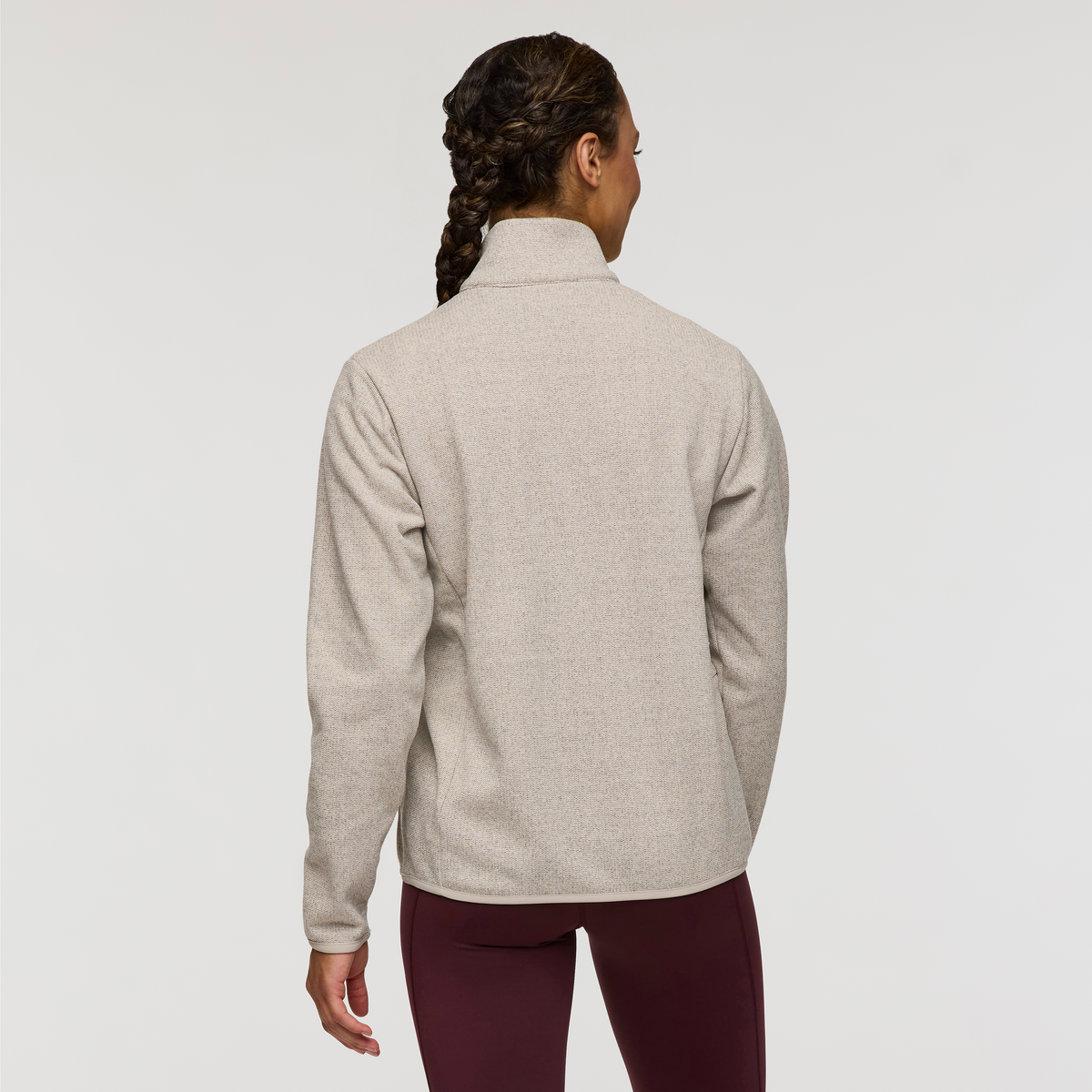 Envo Fleece Quarter-Zip Pullover - Women's - Heather Cream - US 5239