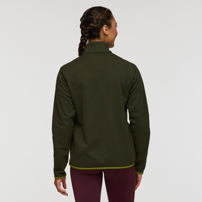 Envo Fleece Quarter-Zip Pullover - Women's - Heather Woods - US 5078