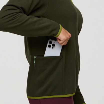 Envo Fleece Quarter-Zip Pullover - Women's - Heather Woods - US 5078