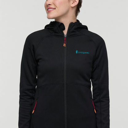 Tempa Fleece Hooded Jacket - Women's - Cotopaxi Black - US 3877