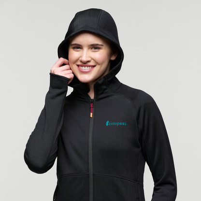 Tempa Fleece Hooded Jacket - Women's - Cotopaxi Black - US 3877