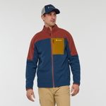 Abrazo Fleece Full-Zip Jacket - Men's - Nutmeg/Deep Sea - US 5360