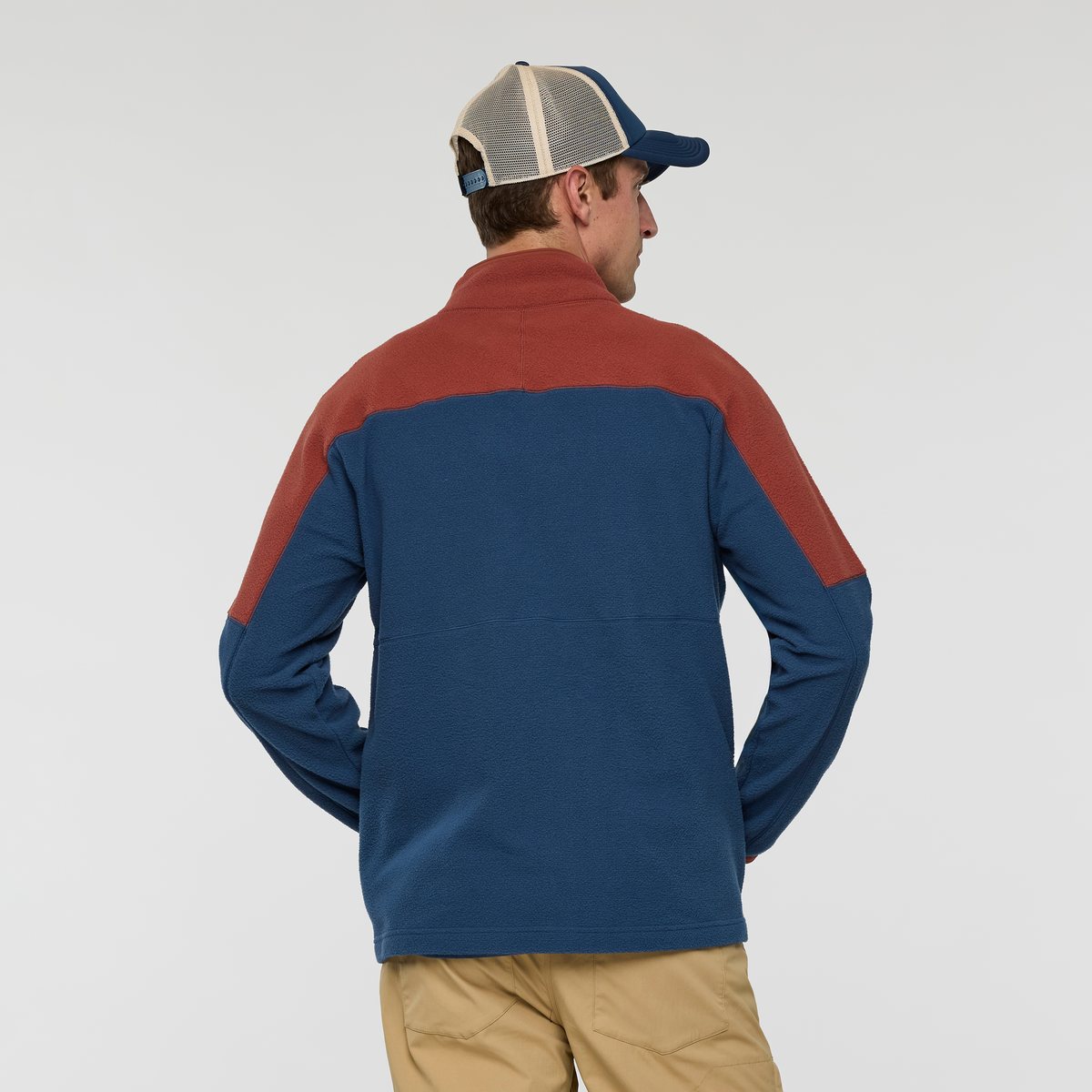 Abrazo Fleece Full-Zip Jacket - Men's - Nutmeg/Deep Sea - US 5360