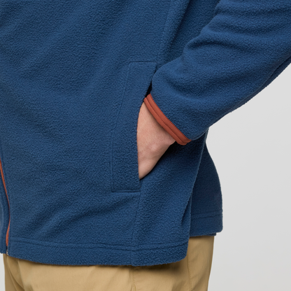 Abrazo Fleece Full-Zip Jacket - Men's - Nutmeg/Deep Sea - US 5360