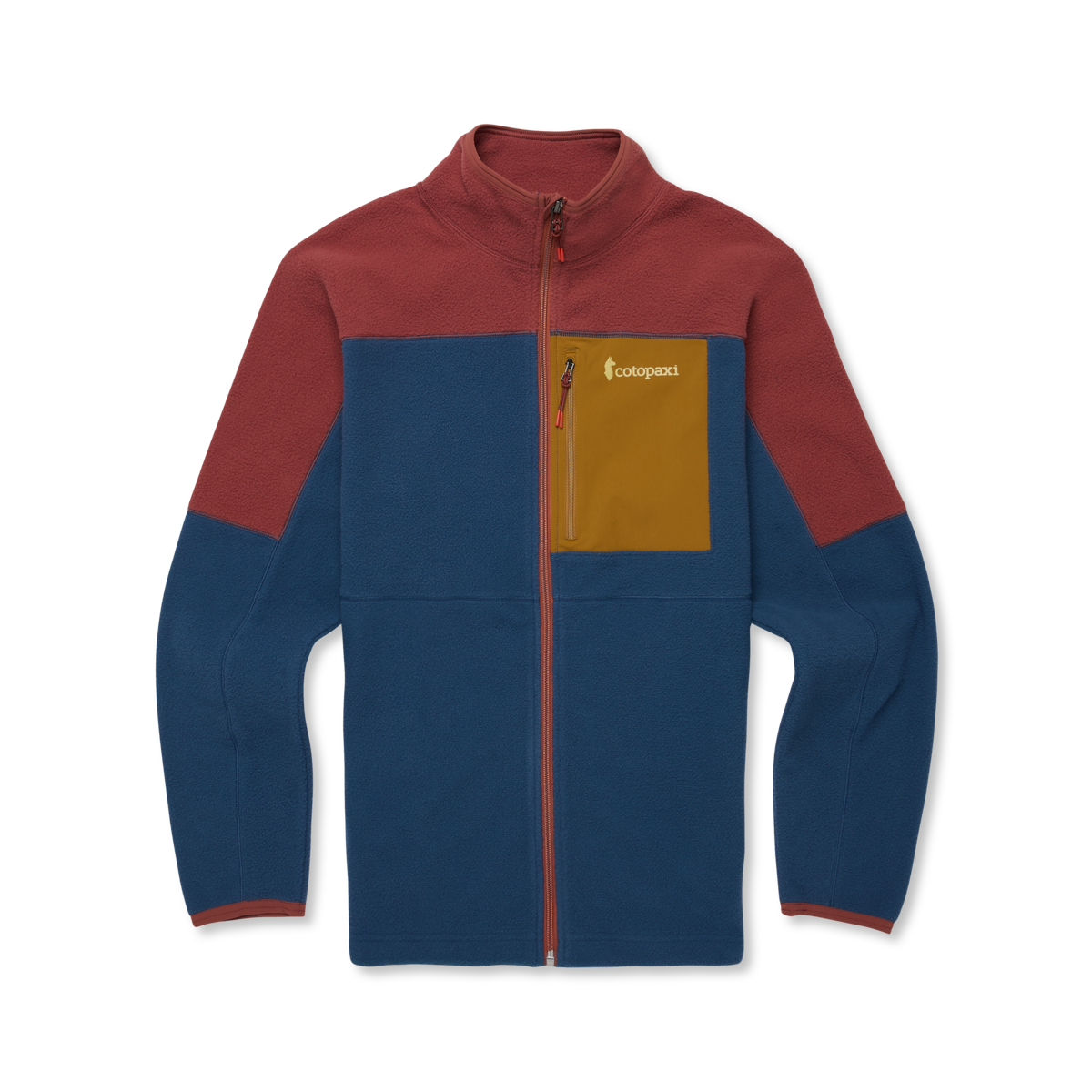 Abrazo Fleece Full-Zip Jacket - Men's - Nutmeg/Deep Sea - US 5360