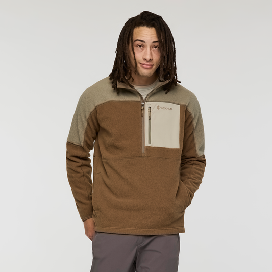 Abrazo Fleece Half-Zip Jacket - Men's - Stone/Dune - US 1735