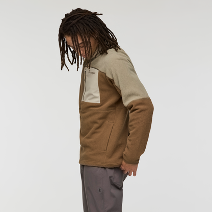 Abrazo Fleece Half-Zip Jacket - Men's - Stone/Dune - US 1735
