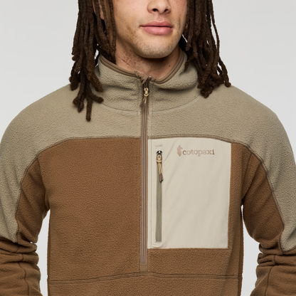 Abrazo Fleece Half-Zip Jacket - Men's - Stone/Dune - US 1735
