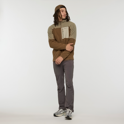 Abrazo Fleece Half-Zip Jacket - Men's - Stone/Dune - US 1735