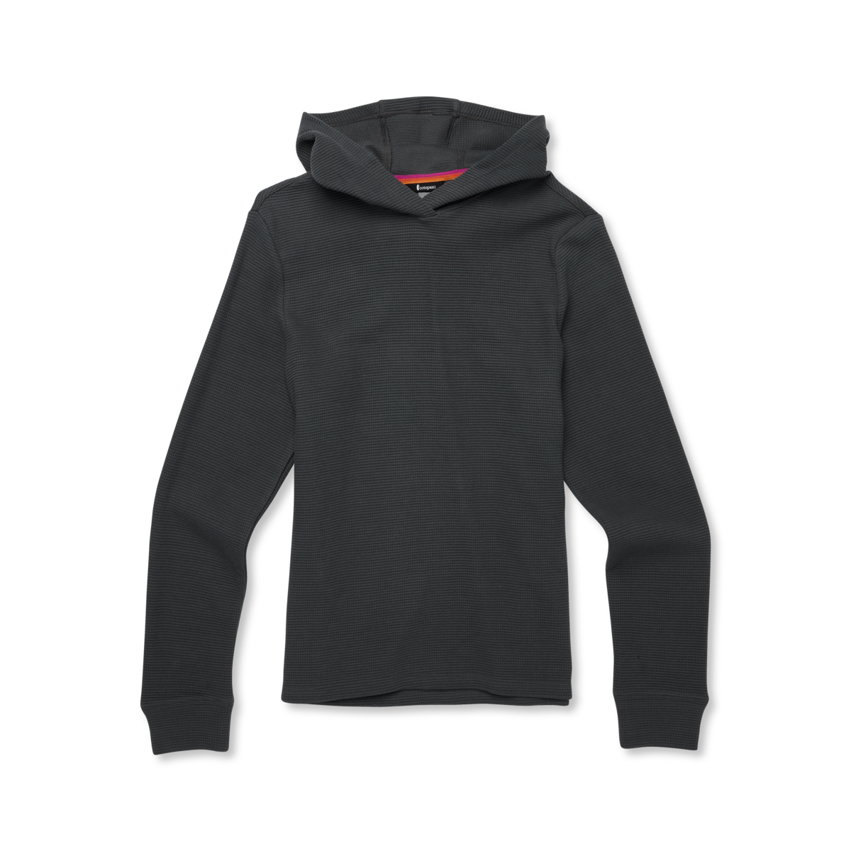 Atajo Long-Sleeve Waffle Hoodie - Men's - Charcoal - US 7129