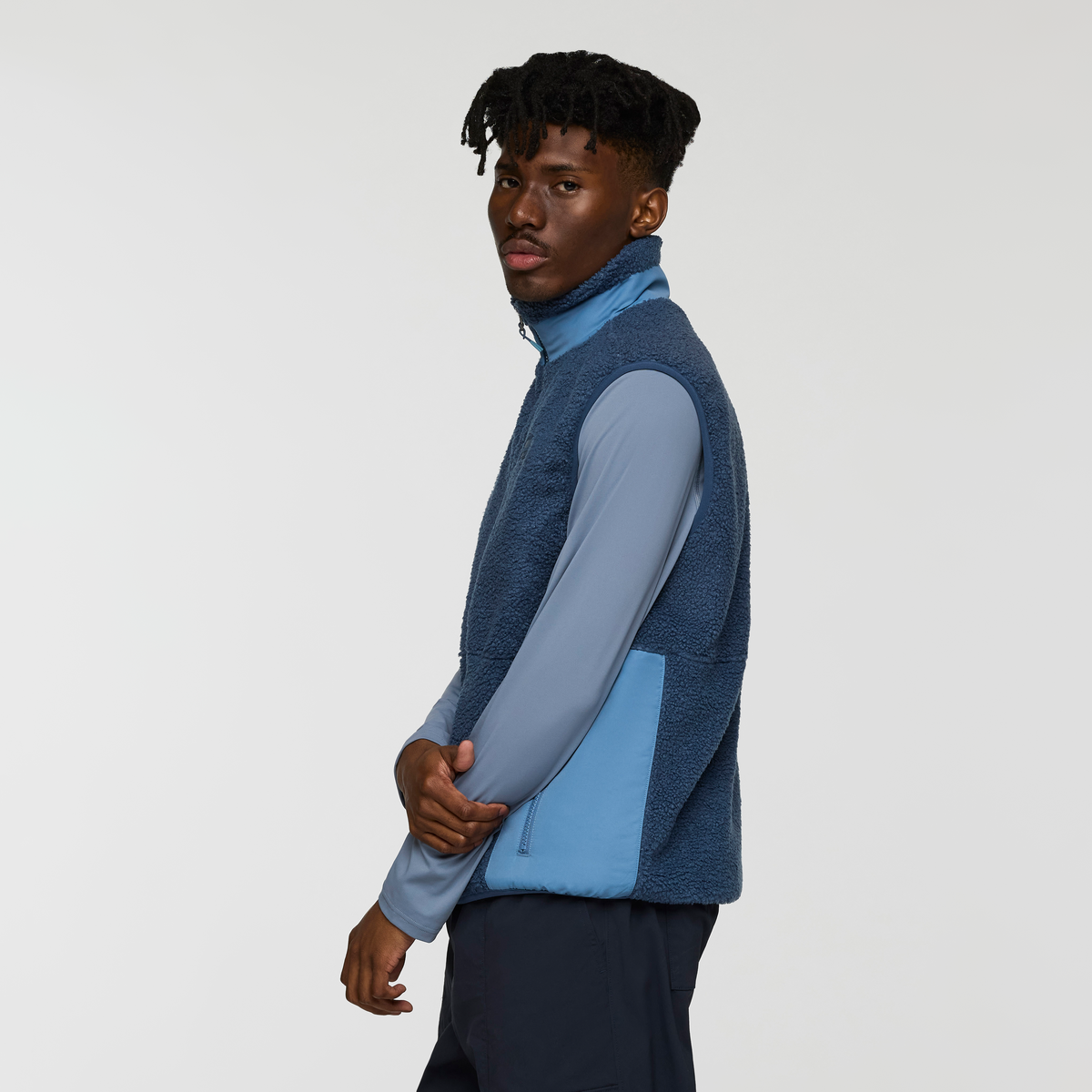 Bacano Fleece Vest - Men's - Deep Sea/Fjord - US 5818