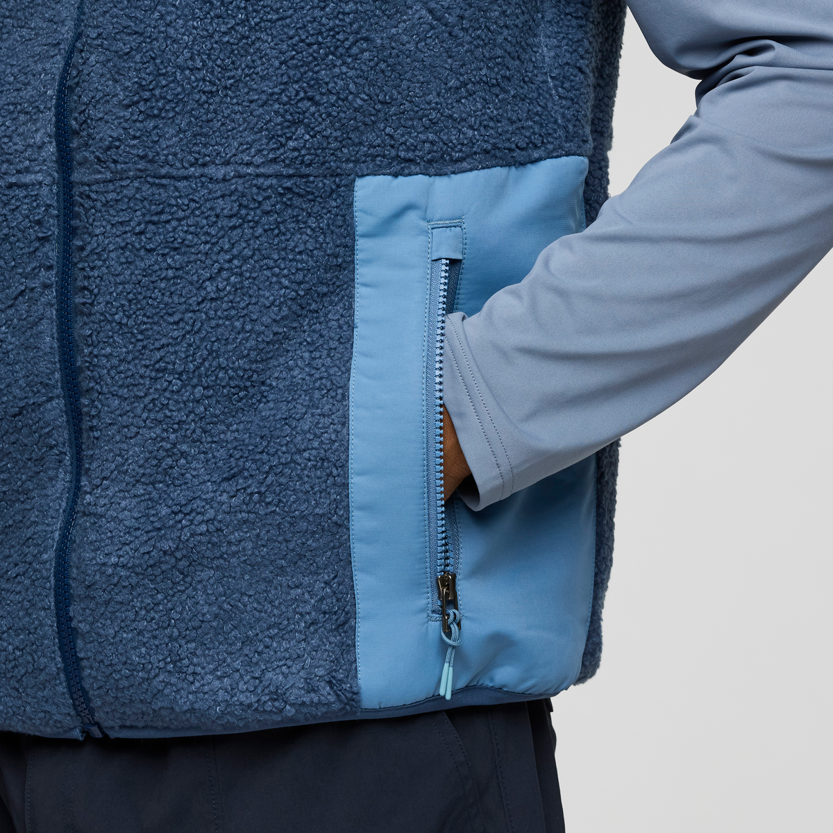 Bacano Fleece Vest - Men's - Deep Sea/Fjord - US 5818